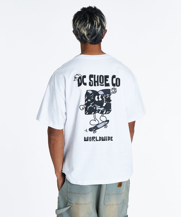 DC Shoes メンズ 26 PLAY SS Tシャツ 【2026年夏モデル】 WHT2 / XL