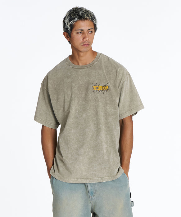 DC Shoes メンズ 26 CLASH SKULL SS Tシャツ 【2026年夏モデル】 BES / XL