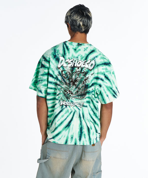 DC Shoes メンズ 26 CLASH SKULL SS Tシャツ 【2026年夏モデル】