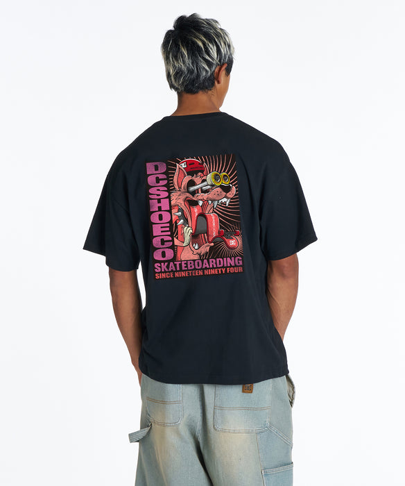 DC Shoes メンズ 26 SKATE WOLF SS Tシャツ 【2026年夏モデル】