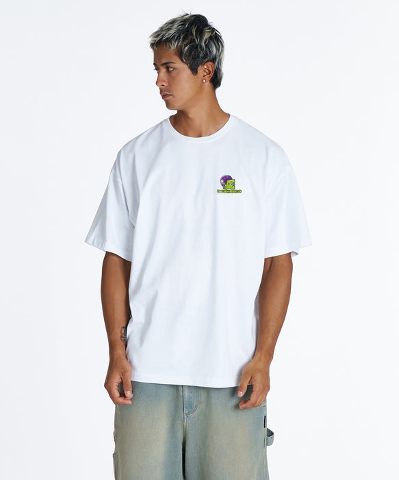 DC Shoes メンズ 26 SKATE WOLF SS Tシャツ 【2026年夏モデル】 WHT / XL