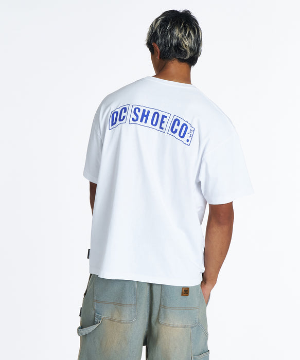 DC Shoes メンズ 26 GUNNER SS Tシャツ 【2026年夏モデル】 WHT / XL