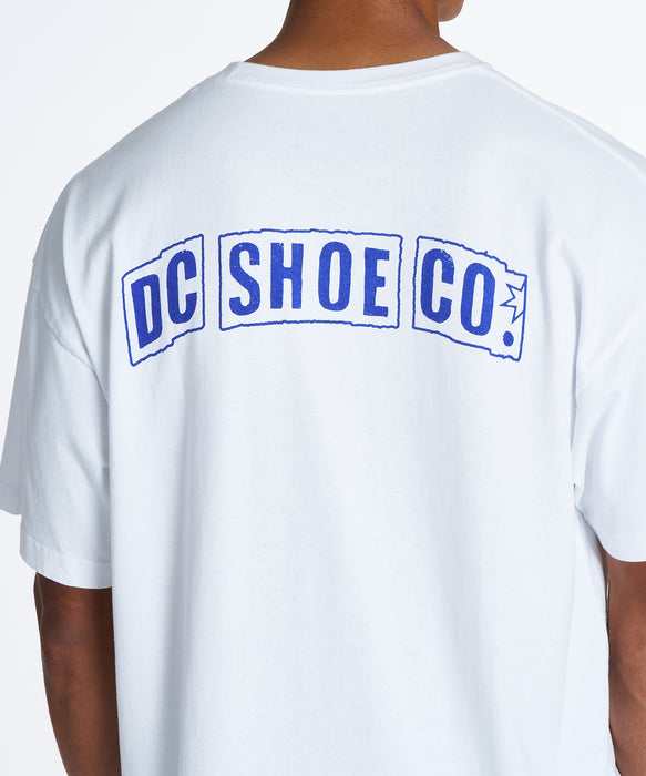 DC Shoes メンズ 26 GUNNER SS Tシャツ 【2026年夏モデル】 WHT / XL