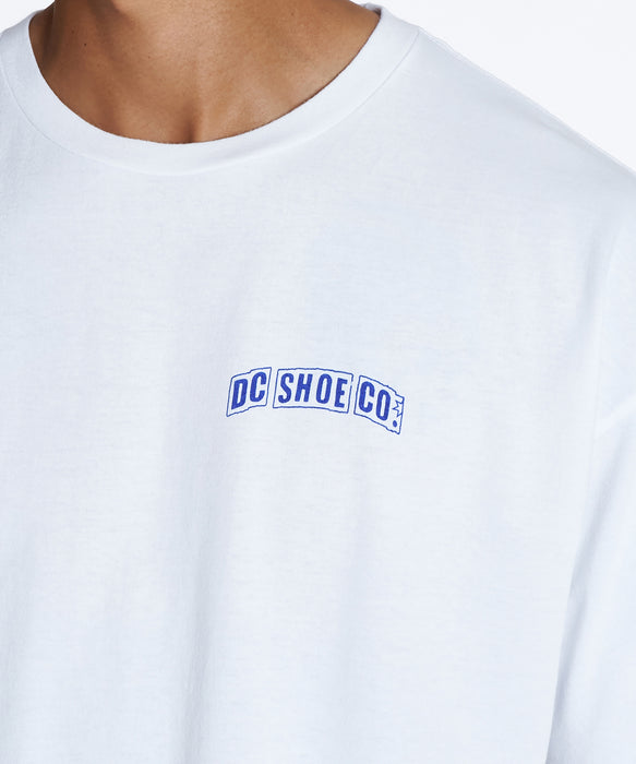 DC Shoes メンズ 26 GUNNER SS Tシャツ 【2026年夏モデル】 WHT / XL