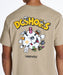 DC Shoes メンズ 26 RUSH ABOUT SS Tシャツ 【2026年夏モデル】 BEG / XL