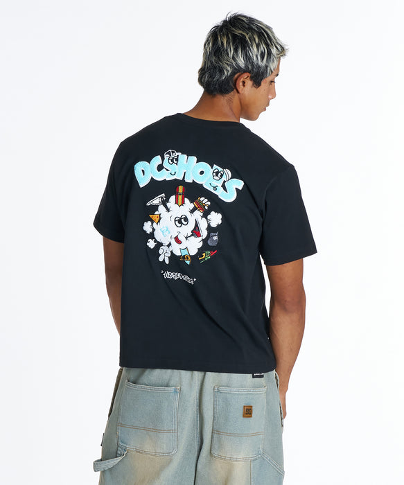 DC Shoes メンズ 26 RUSH ABOUT SS Tシャツ 【2026年夏モデル】 BLK / XL