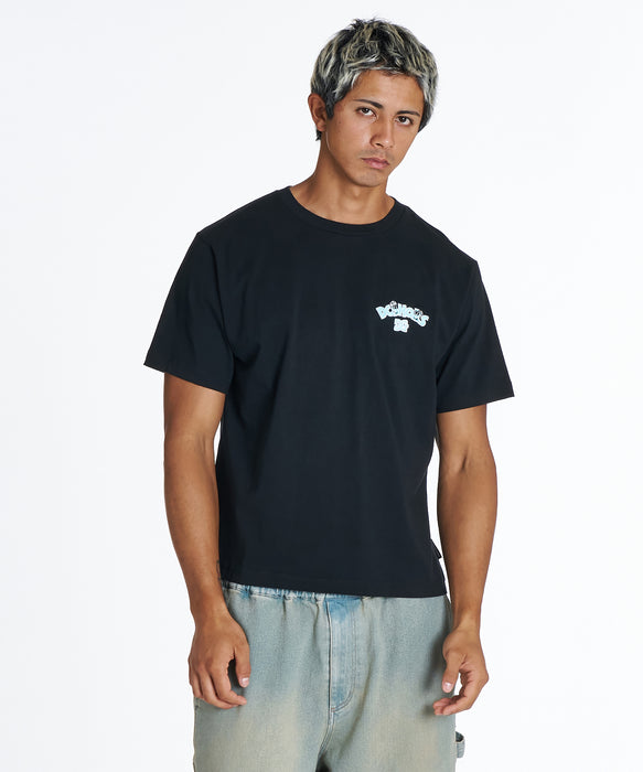 DC Shoes メンズ 26 RUSH ABOUT SS Tシャツ 【2026年夏モデル】 BLK / XL