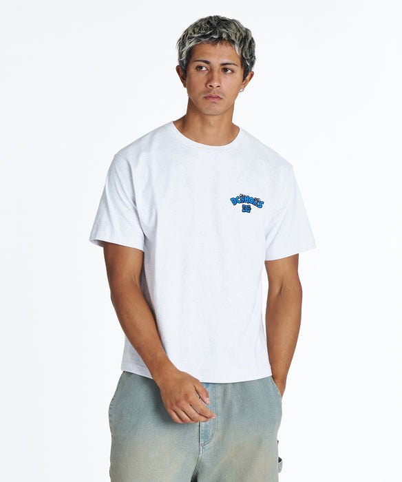 DC Shoes メンズ 26 RUSH ABOUT SS Tシャツ 【2026年夏モデル】 GRY / XL