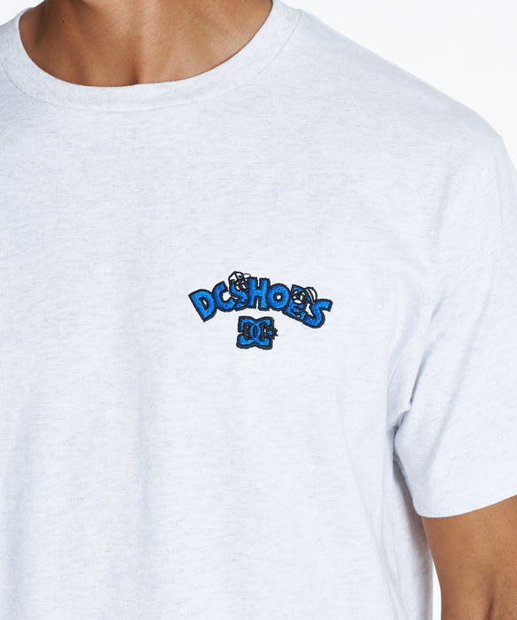 DC Shoes メンズ 26 RUSH ABOUT SS Tシャツ 【2026年夏モデル】 GRY / XL