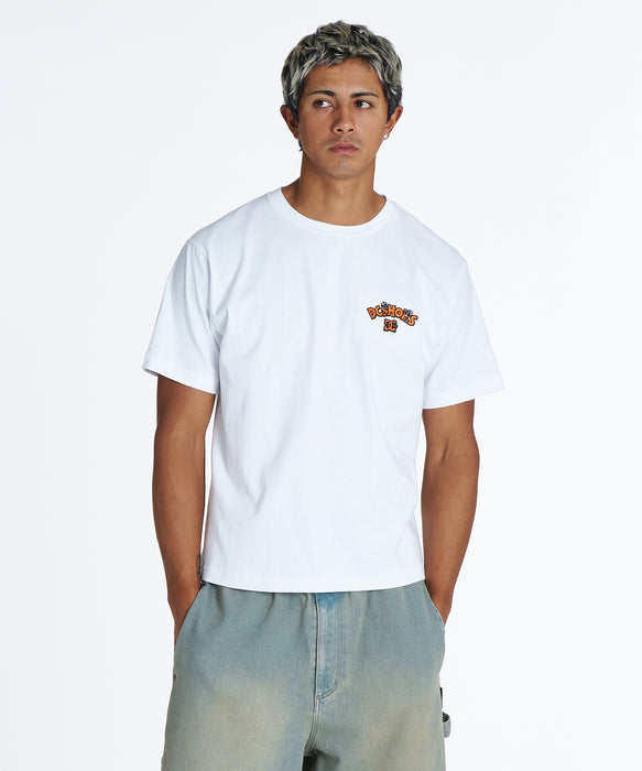 DC Shoes メンズ 26 RUSH ABOUT SS Tシャツ 【2026年夏モデル】 WHT / XL