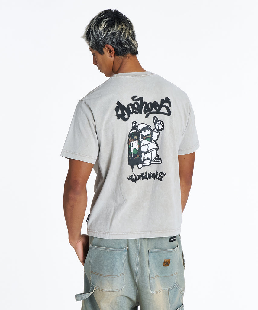 DC Shoes メンズ 26 SPRAY SS Tシャツ 【2026年夏モデル】