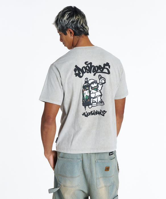 DC Shoes メンズ 26 SPRAY SS Tシャツ 【2026年夏モデル】