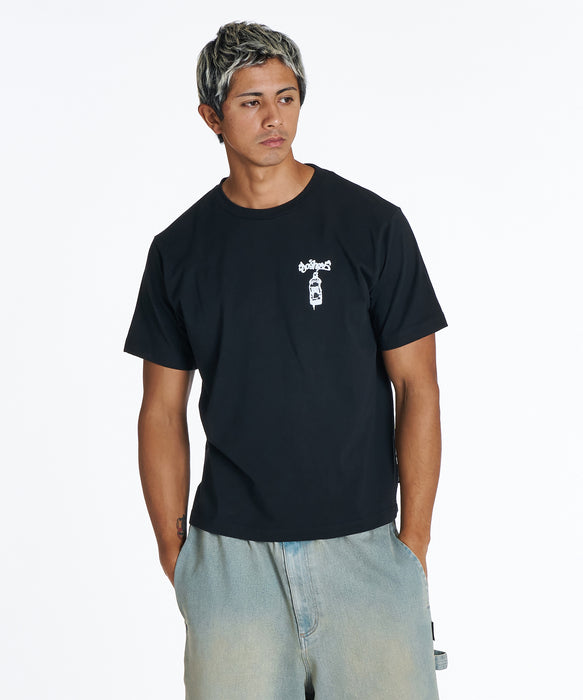 DC Shoes メンズ 26 SPRAY SS Tシャツ 【2026年夏モデル】 BLK / XL