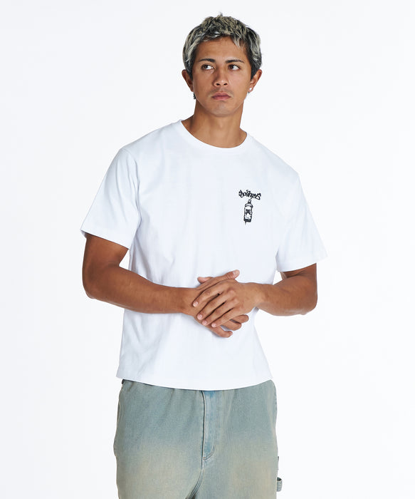 DC Shoes メンズ 26 SPRAY SS Tシャツ 【2026年夏モデル】 WHT / XL