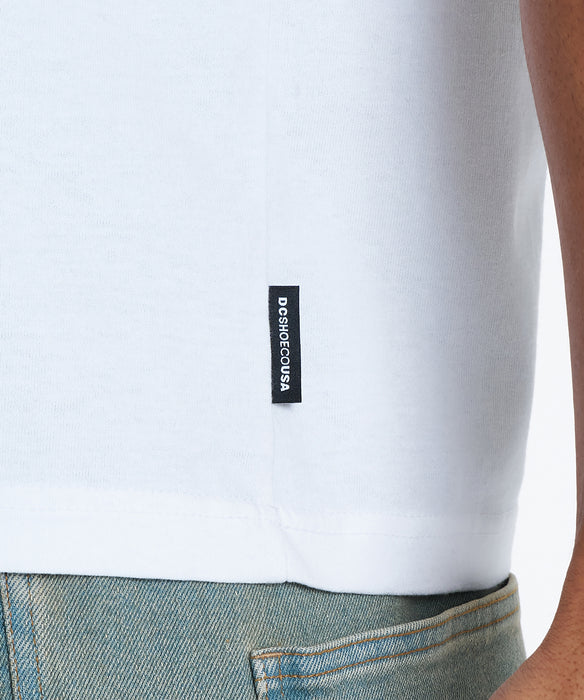 DC Shoes メンズ 26 SPRAY SS Tシャツ 【2026年夏モデル】 WHT / XL