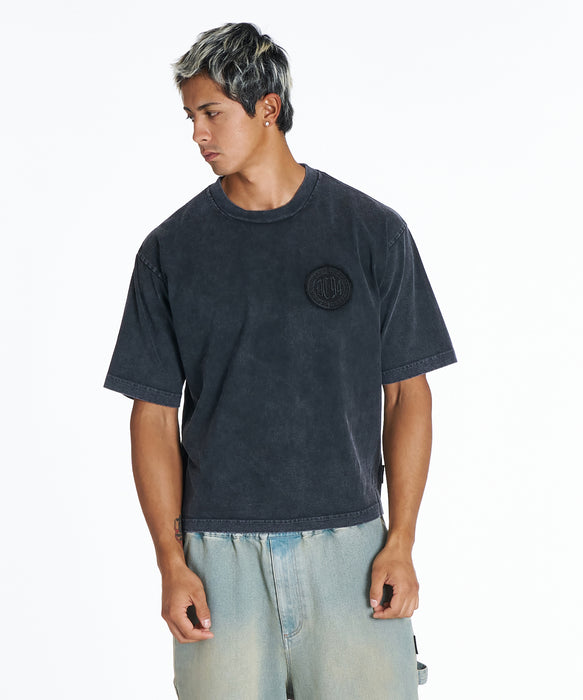 DC Shoes メンズ 26 CIRCLE OE SS Tシャツ 【2026年夏モデル】 BKS / XL