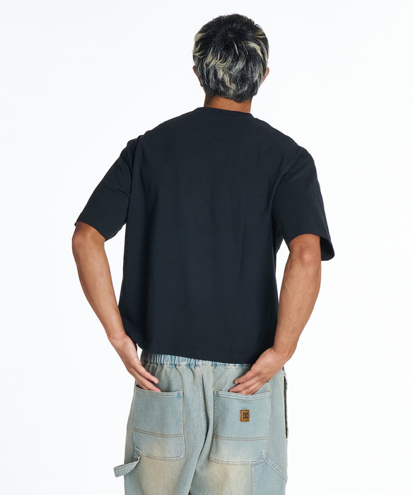 DC Shoes メンズ 26 CIRCLE OE SS Tシャツ 【2026年夏モデル】 BLK / XL