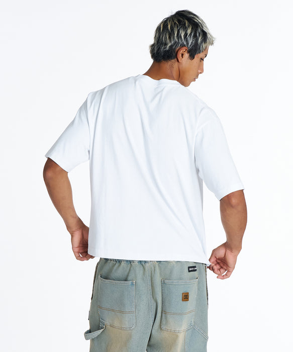 DC Shoes メンズ 26 CIRCLE OE SS Tシャツ 【2026年夏モデル】 WHT / XL