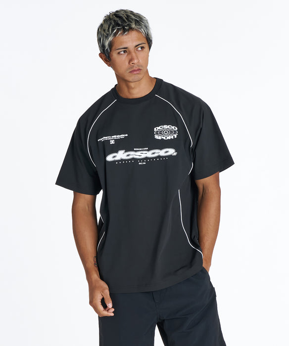 DC Shoes メンズ 26 TECH FC SS Tシャツ 【2026年夏モデル】 BLK / XL