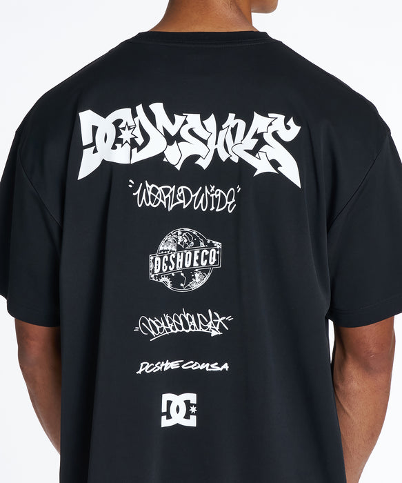DC Shoes メンズ 26 TECH GRAFFITI SS Tシャツ 【2026年夏モデル】