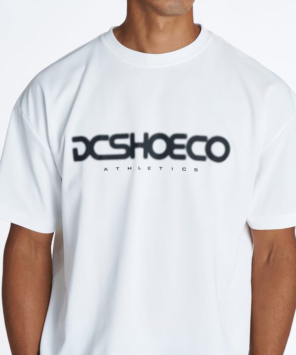 DC Shoes メンズ 26 TECH DOT LG SS Tシャツ 【2026年夏モデル】 WHT / XL