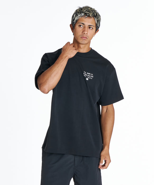 DC Shoes メンズ 26 TECH CARE FREE SS Tシャツ 【2026年夏モデル】 BLK / XL