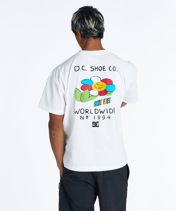 DC Shoes メンズ 26 TECH CARE FREE SS Tシャツ 【2026年夏モデル】 WHT / XL