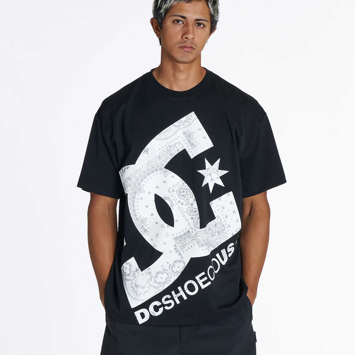 DC Shoes メンズ 26 TECH BIGSTAR SS Tシャツ 【2026年夏モデル】