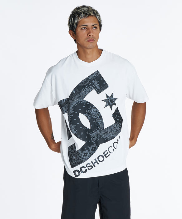 DC Shoes メンズ 26 TECH BIGSTAR SS Tシャツ 【2026年夏モデル】 WHT / XL