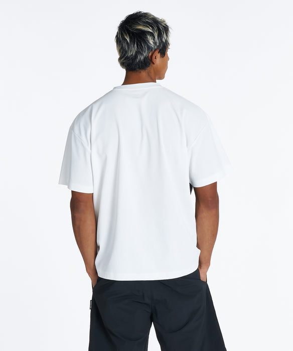 DC Shoes メンズ 26 TECH BIGSTAR SS Tシャツ 【2026年夏モデル】 WHT / XL