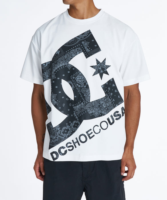 DC Shoes メンズ 26 TECH BIGSTAR SS Tシャツ 【2026年夏モデル】 WHT / XL