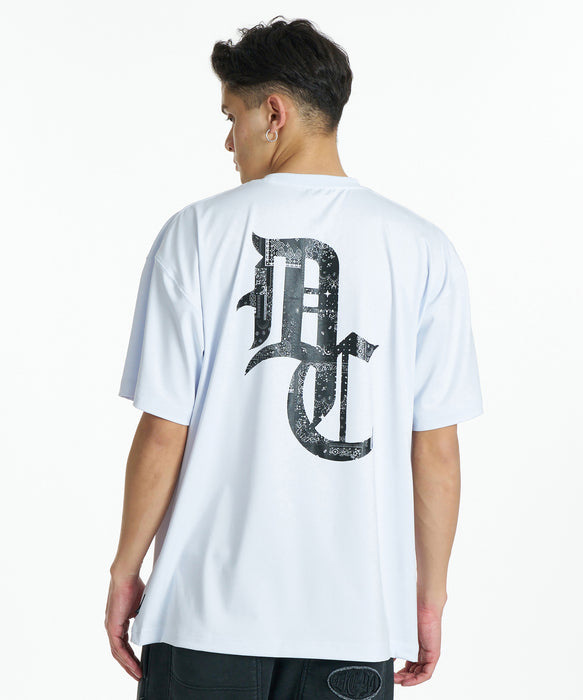 DC SHOES メンズ 26 OE BACKLOGO SS Tシャツ 【2026年秋冬モデル】 WHT / XL