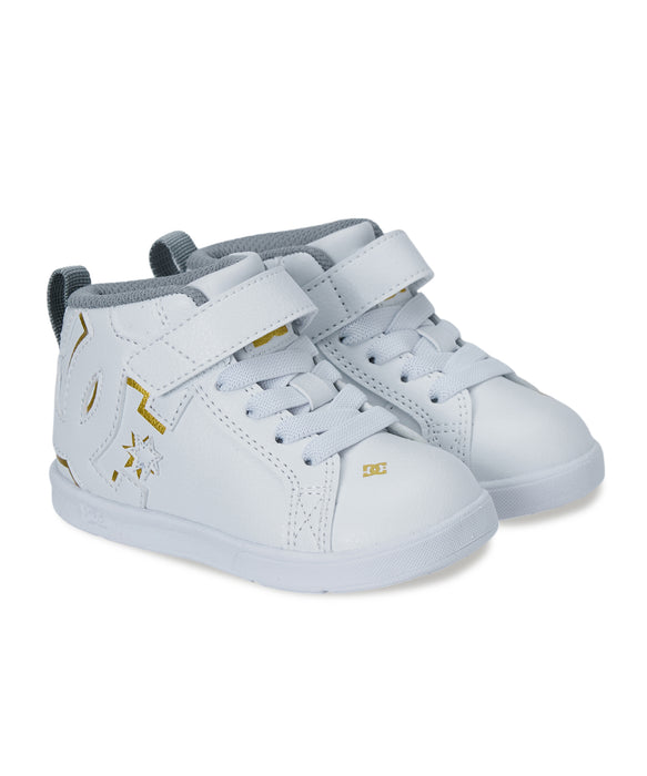 DC SHOES キッズ TS CG HI-TOP LITE EV シューズ 【2026年秋冬モデル】 WGL / 16CM