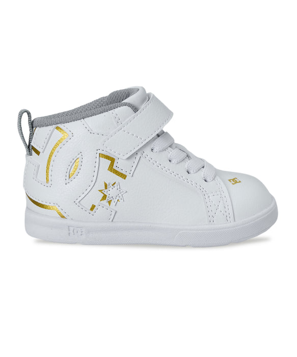 DC SHOES キッズ TS CG HI-TOP LITE EV シューズ 【2026年秋冬モデル】 WGL / 16CM