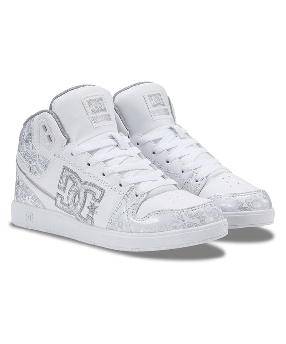 DC SHOES ウィメンズ Ws UNIVERSITY MID SE フットウェア スニーカー 【2026年春夏モデル】 SLV / 25CM