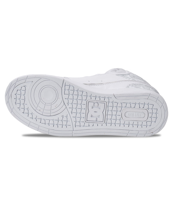 DC SHOES ウィメンズ Ws UNIVERSITY MID SE フットウェア スニーカー 【2026年春夏モデル】 SLV / 25CM
