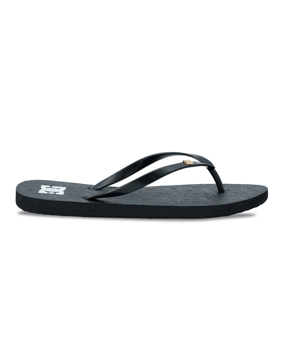 DC SHOES ウィメンズ Ws DC 3P-SLIP SE ビーチサンダル 【2026年春夏モデル】 BKW / 25CM