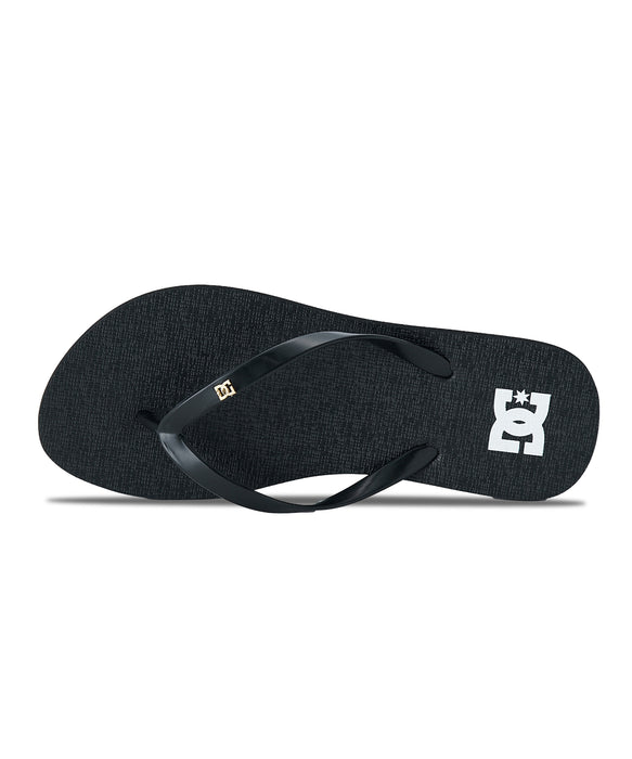 DC SHOES ウィメンズ Ws DC 3P-SLIP SE ビーチサンダル 【2026年春夏モデル】 BKW / 25CM