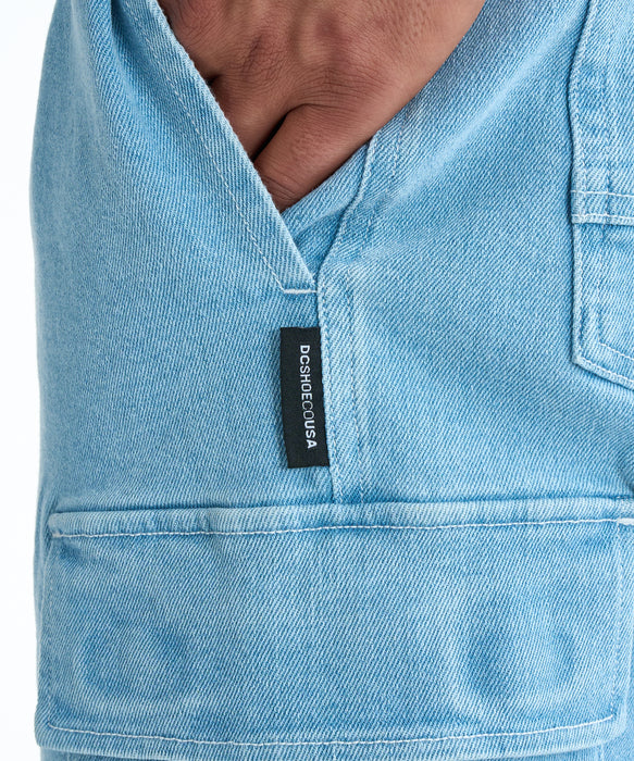 DC SHOES メンズ 26 WIDE CARGO SHORT ショートパンツ 【2026年春夏モデル】 LBL / XL