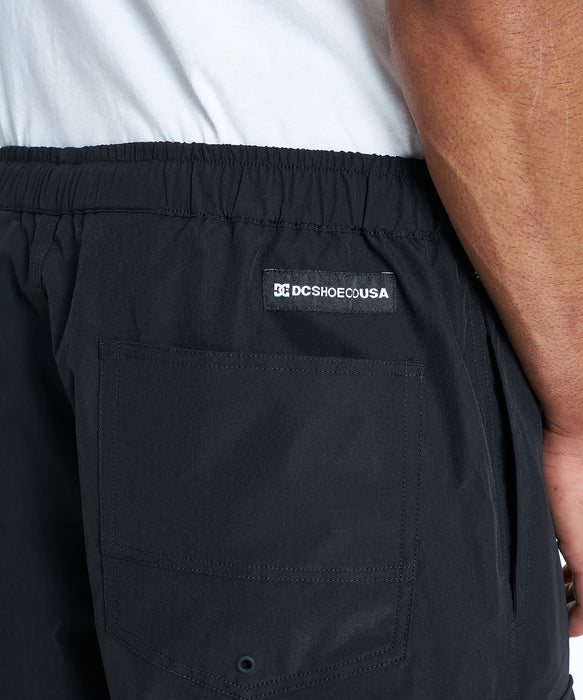 DC Shoes メンズ 26 WIDE CARGO SHORT ショートパンツ 【2026年夏モデル】 BLK / XL