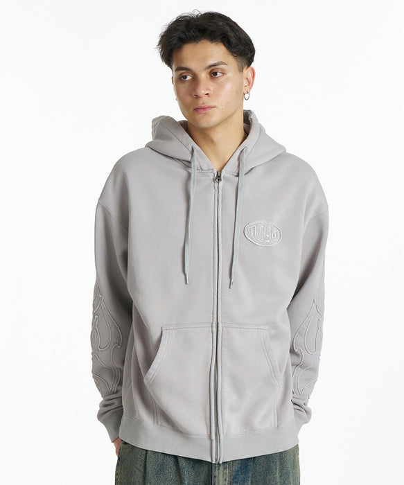 DC SHOES メンズ 26 HIDDEN SL ZH スウェットジャケット 【2026年秋冬モデル】 GRS / XL