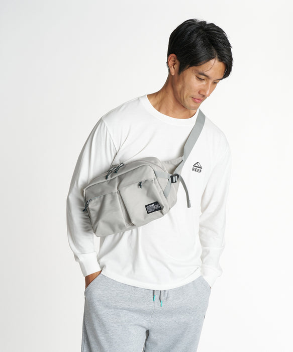 REEF メンズ REEF BODY BAG ショルダーバッグ 【2026年秋冬モデル】 LGRY / F