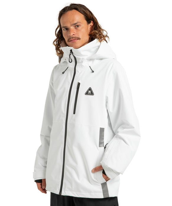 DC SHOES メンズ BASIS 30K JACKET スノージャケット 【25-26SNOWモデル】 XWWK / L