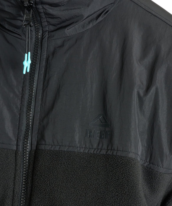 REEF メンズ ACTIVE FLEECE RV JACKET ジャケット 【2026年秋冬モデル】 BBK / XL