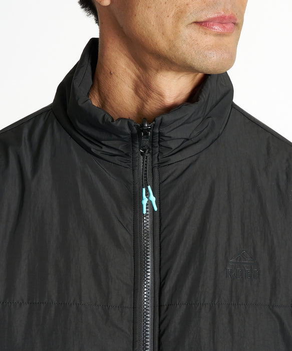 REEF メンズ ACTIVE FLEECE RV JACKET ジャケット 【2026年秋冬モデル】 BBK / XL