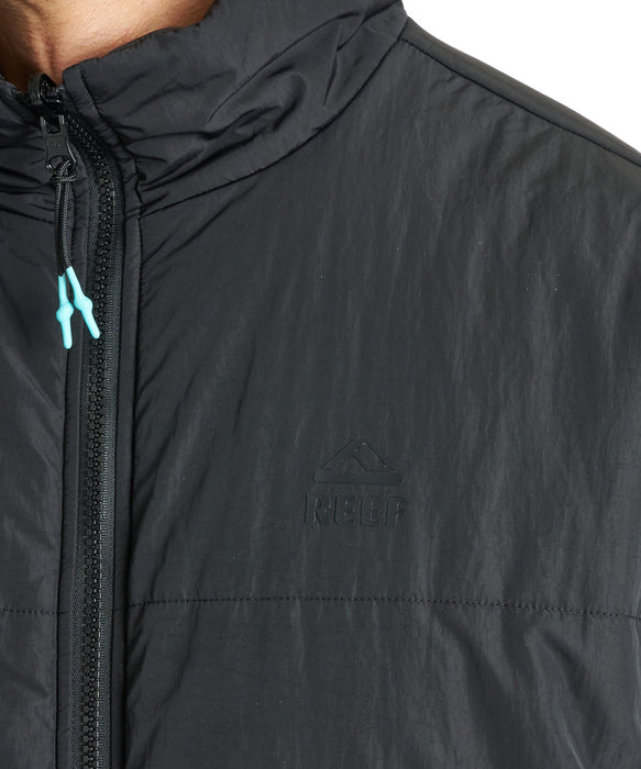 REEF メンズ ACTIVE FLEECE RV JACKET ジャケット 【2026年秋冬モデル】 BBK / XL