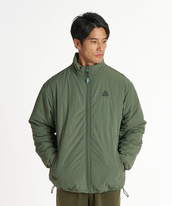 REEF メンズ ACTIVE FLEECE RV JACKET ジャケット 【2026年秋冬モデル】 KHA / XL