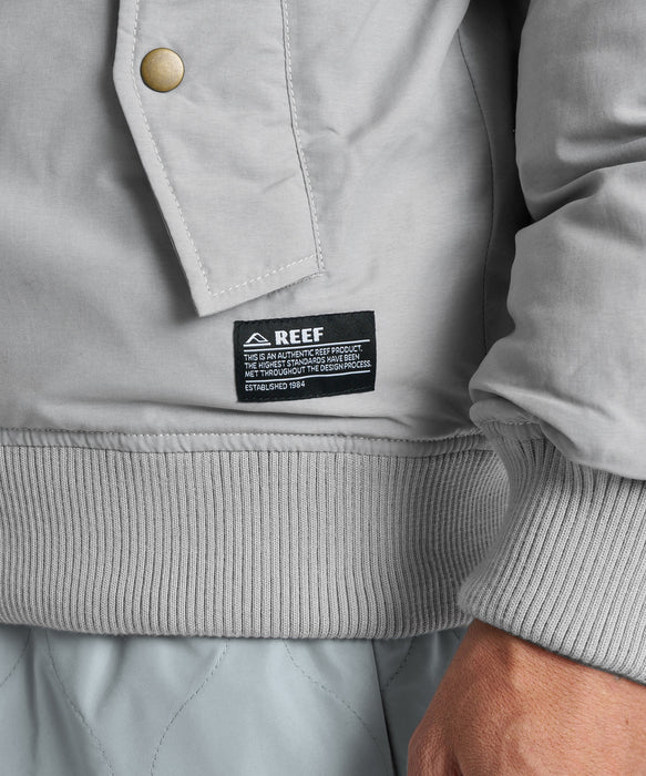 REEF メンズ REEF WARM FLIGHT JACKET ジャケット 【2026年秋冬モデル】 LGRY / XL