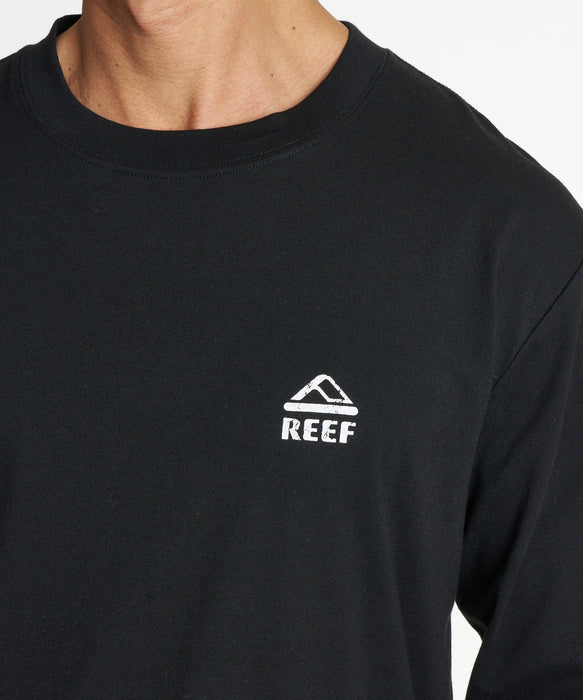 REEF メンズ THE CORE LS T ロンT 【2026年秋冬モデル】 BLK / XL