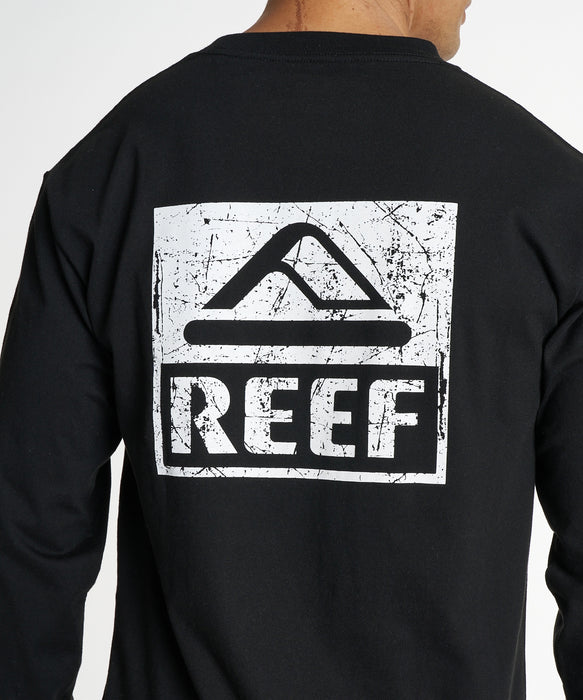 REEF メンズ THE CORE LS T ロンT 【2026年秋冬モデル】 BLK / XL
